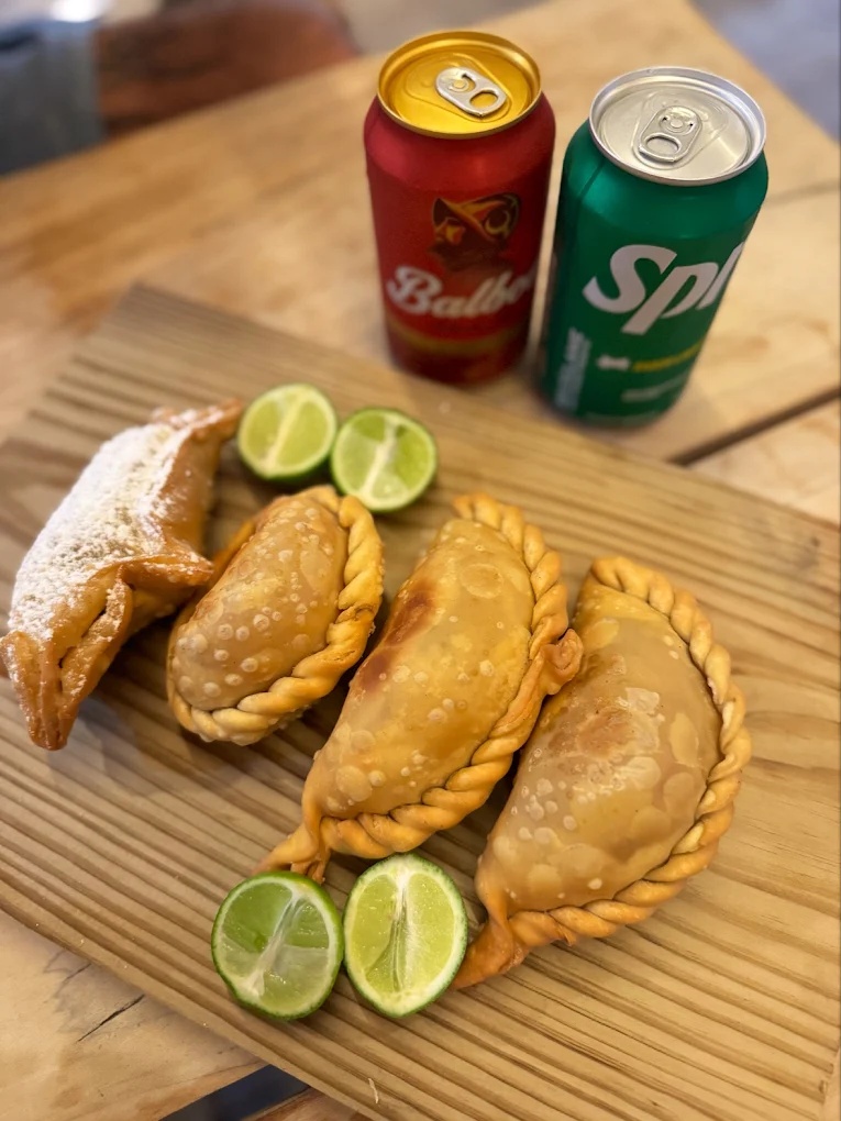 Food and atmosphere at Mariela Empanadas
