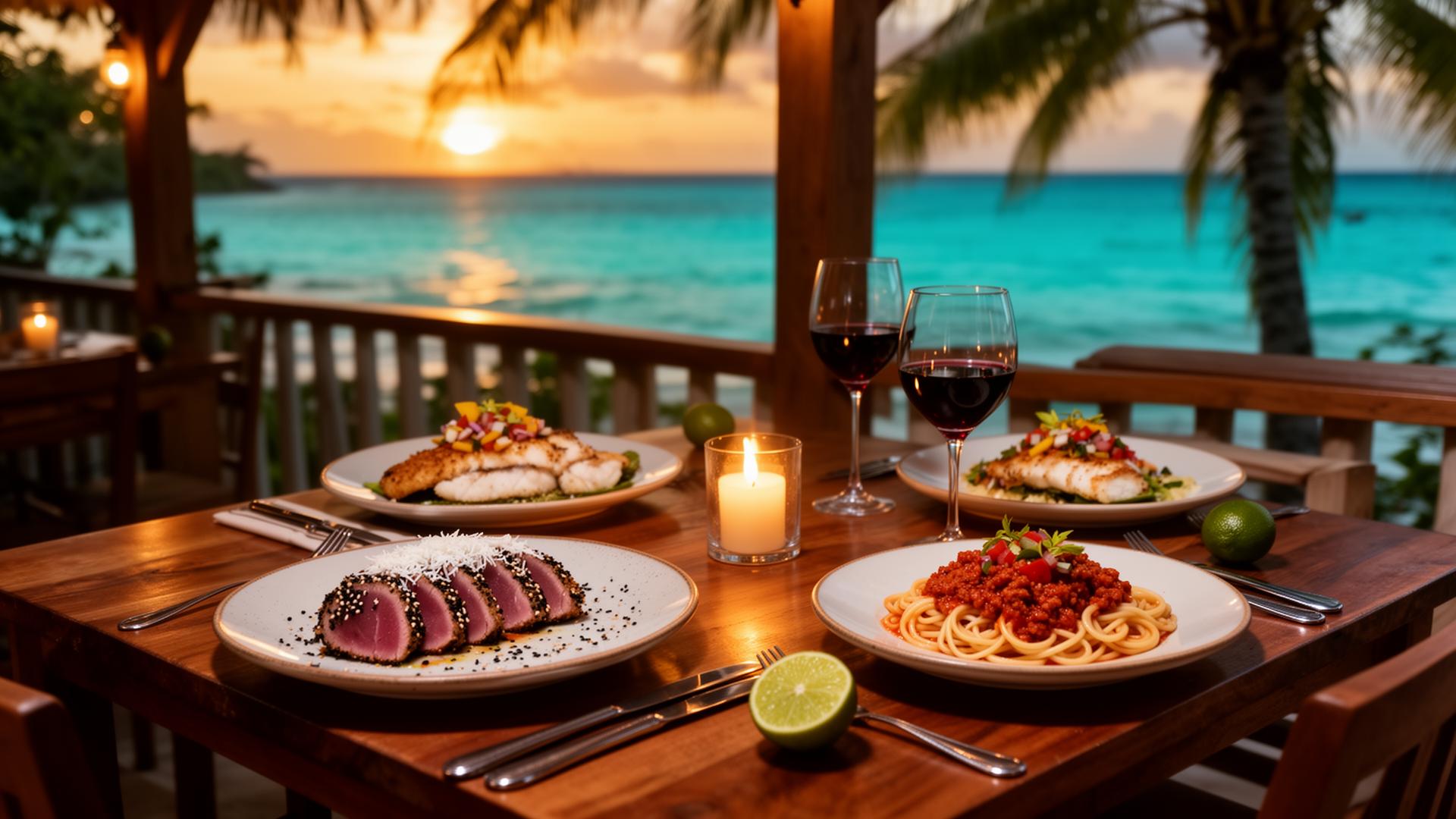 Food and atmosphere at Vibe
